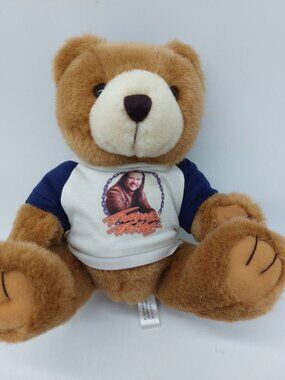 Steven Smith Teddy Bear Wearing Travis Tritt Shirt Stuffed Animal Plush 9”